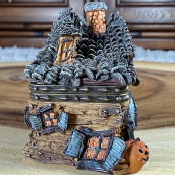 Vintage Boyds Bears Boris' Haunted House with Wiz McNibble Treasure Box #392114 - Picture 8 of 10